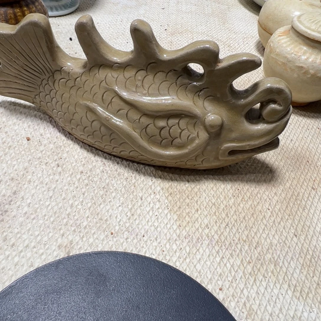 摆件陶空心的东西是什么样都