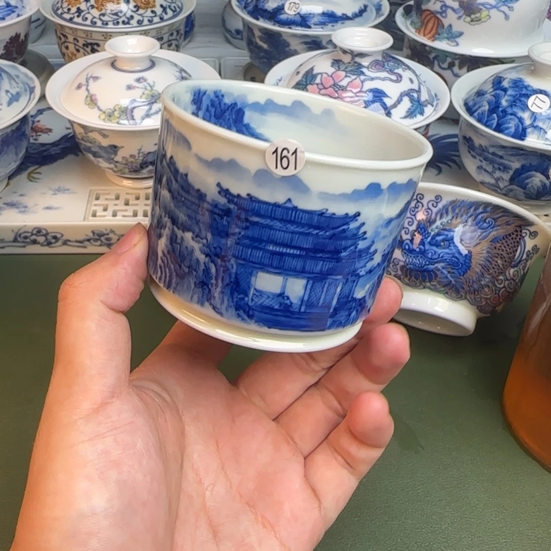 彦祖纯手工手绘茶具161