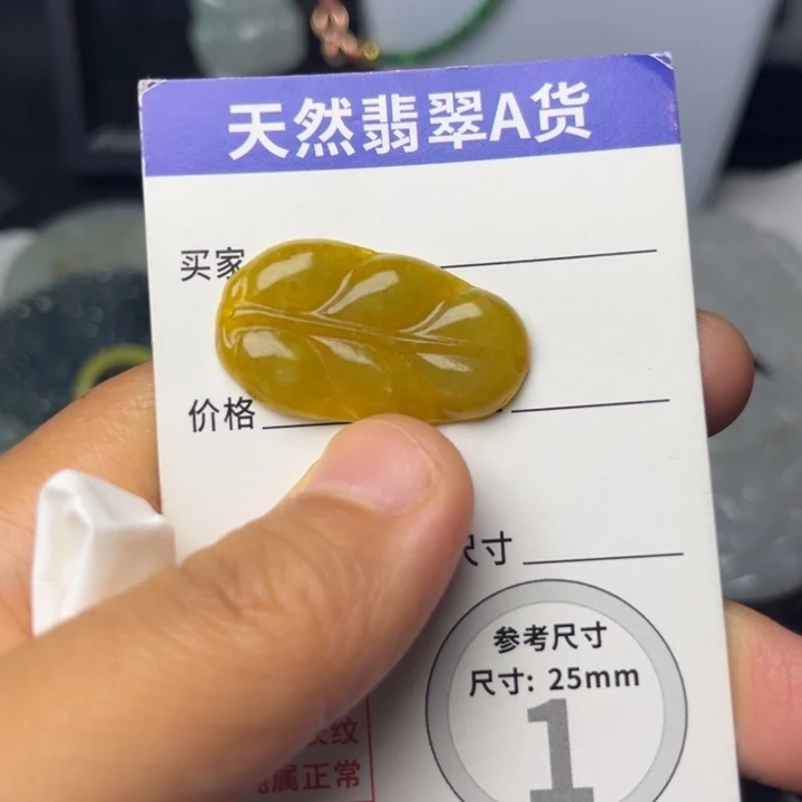 翡翠未镶嵌颈饰挂件