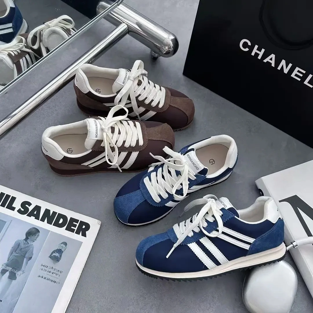 有意思思女鞋“米兰阿甘”透气潮鞋系带潮流学生运动韩版时尚同款