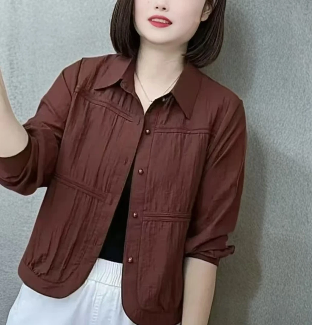 2025百搭外套气质洋气新款质感长袖设计师款673时尚休闲