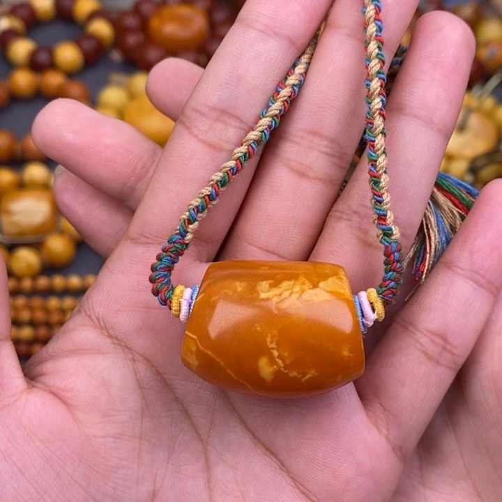 蜜蜡未镶嵌裸石蜜蜡L