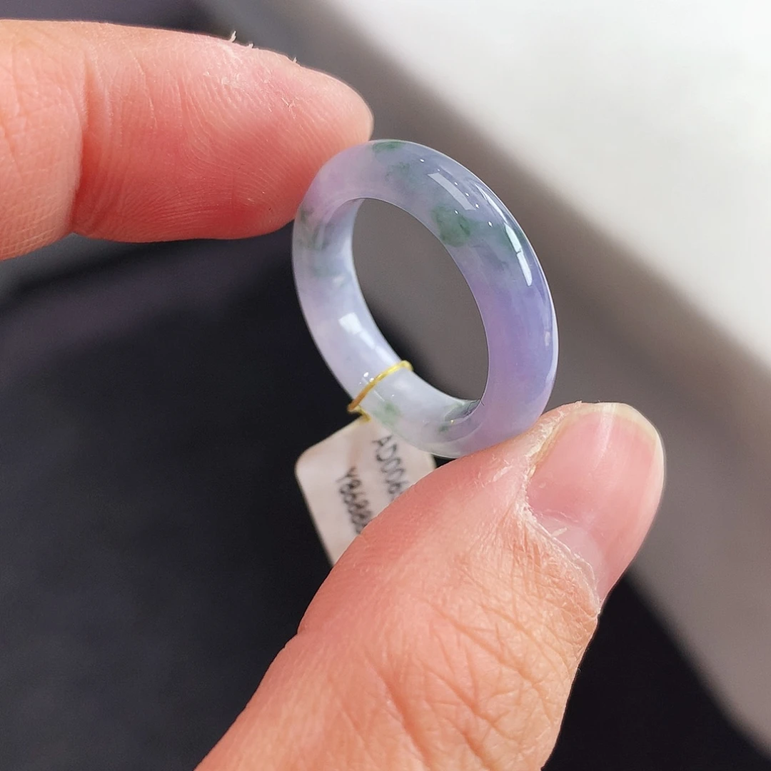 翡翠未镶嵌戒指12-13号