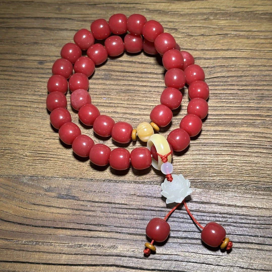 STJ056乌梅子酱菩提子手持手串（无礼盒）