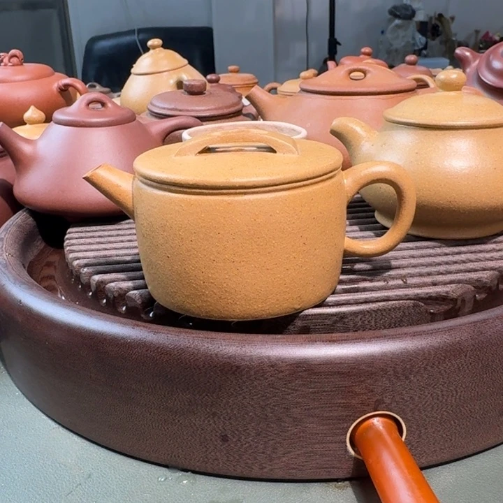 紫砂茶壶黄金段无添加150cc汉瓦