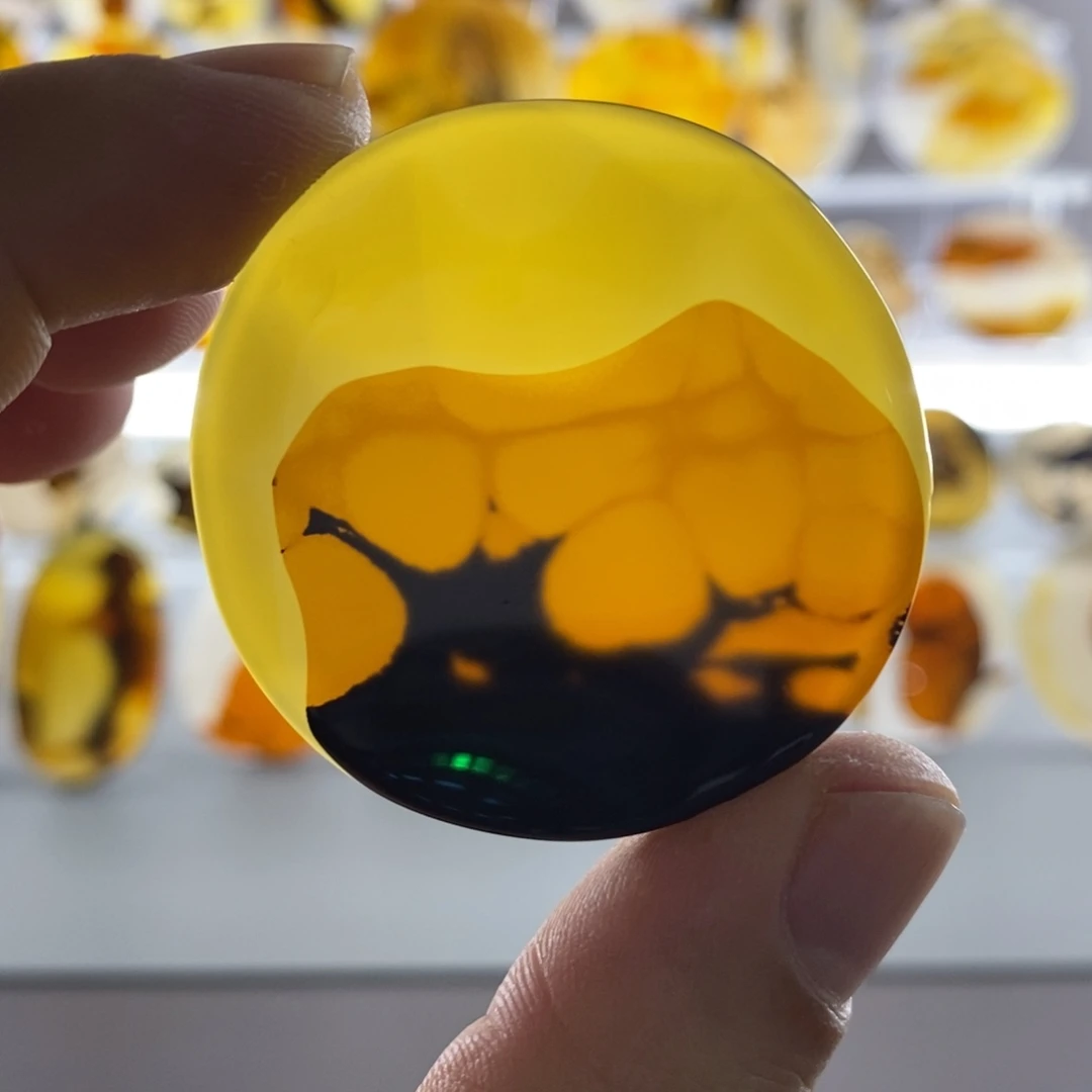 玛瑙/玉髓合金颈饰