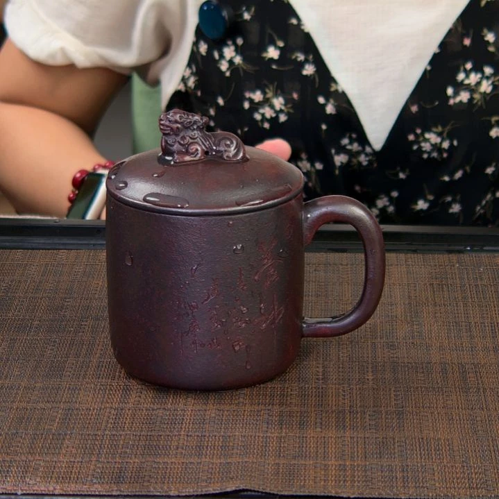 茶杯紫砂高货放漏