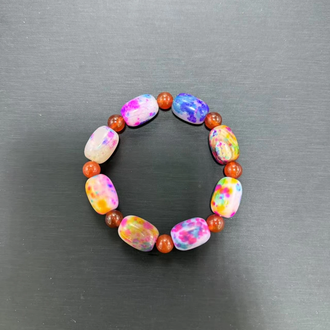 夏老师【珍藏精品】海骨紫手链A89