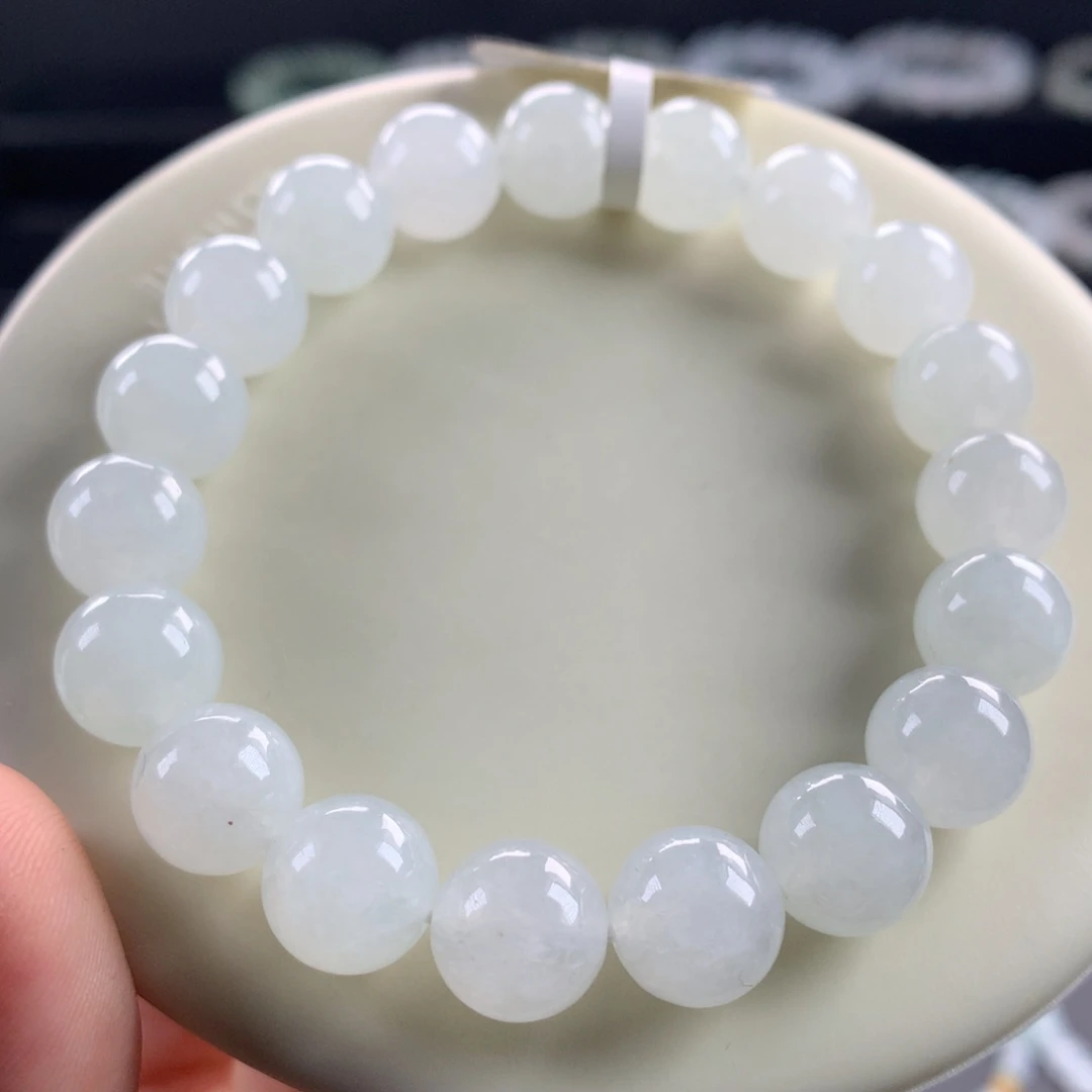 翡翠未镶嵌手链卡10