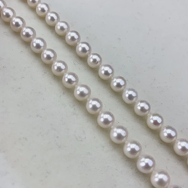淡水珍珠颈饰银S925镶嵌➕6.7高品