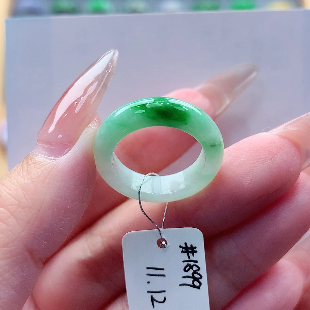 翡翠未镶嵌戒指缅甸A货