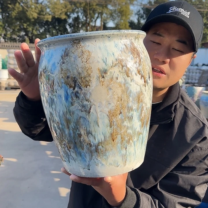 王嫂花盆1227-413高30口26