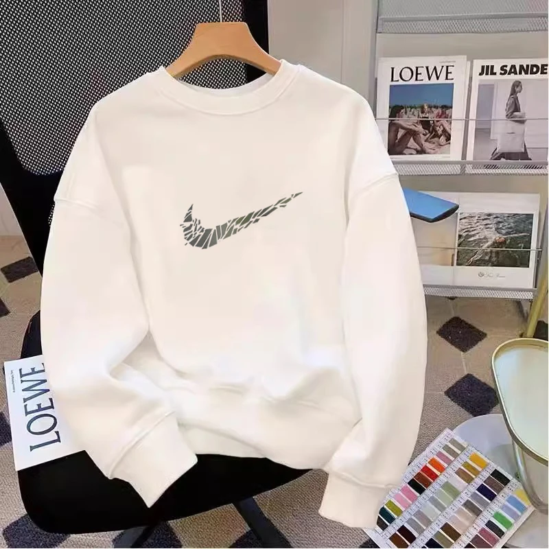 一折专区丨奥莱折扣丨2025春秋新款圆领卫衣宽松百搭青年长袖t恤