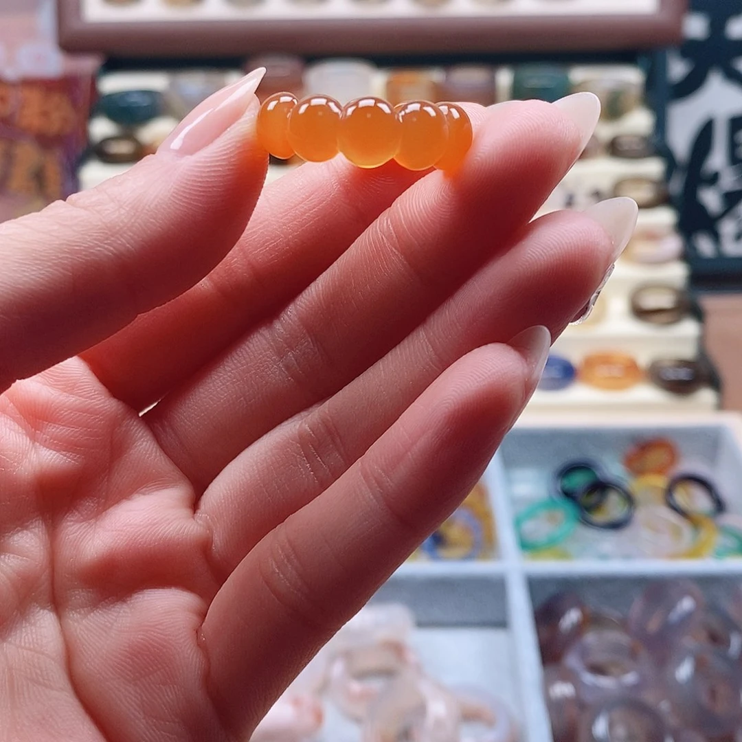 玛瑙/玉髓戒指合金秋****?