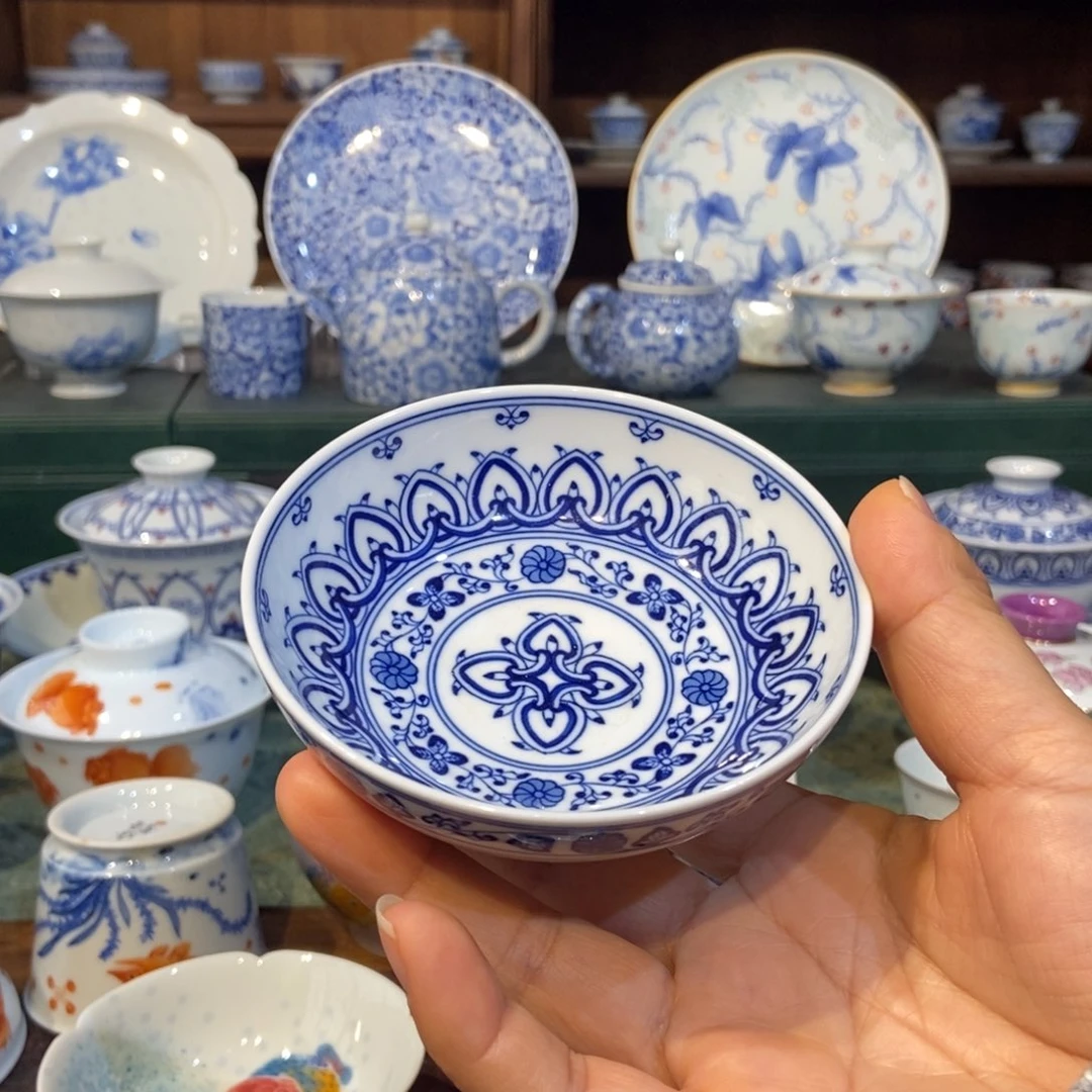 w雪山春晓宝相谱洱杯