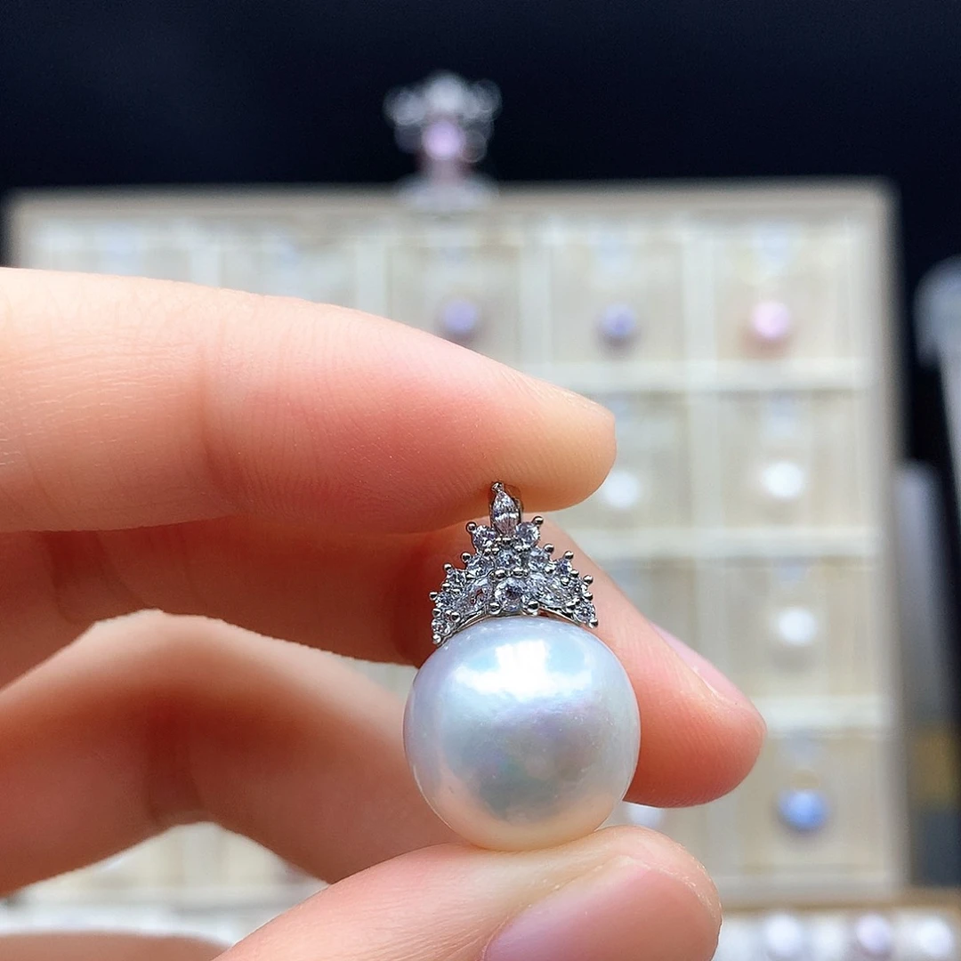 淡水珍珠合金颈饰