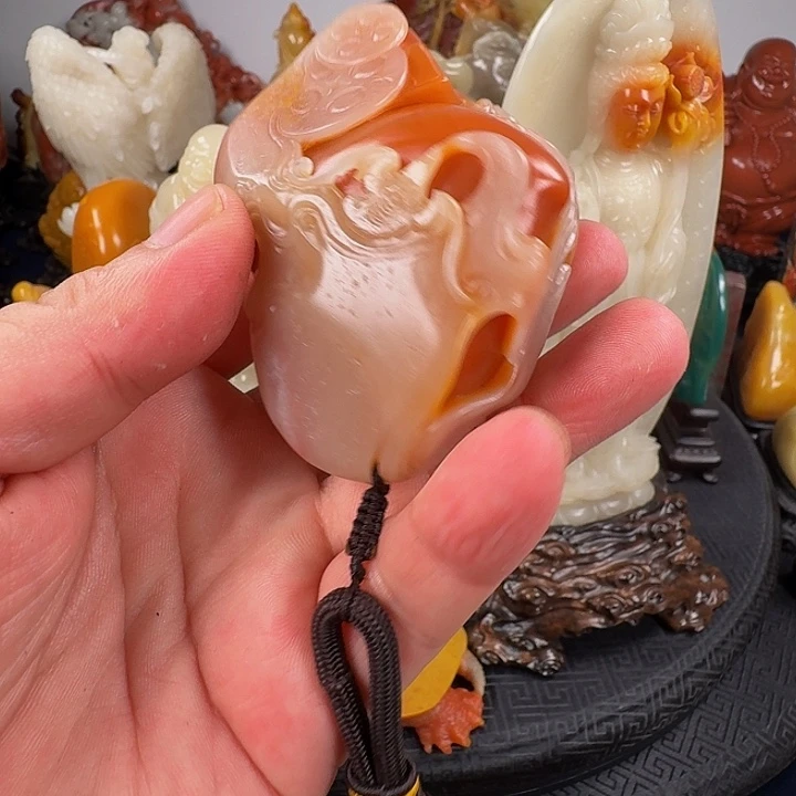 钢***）寿山石寿山石银包金