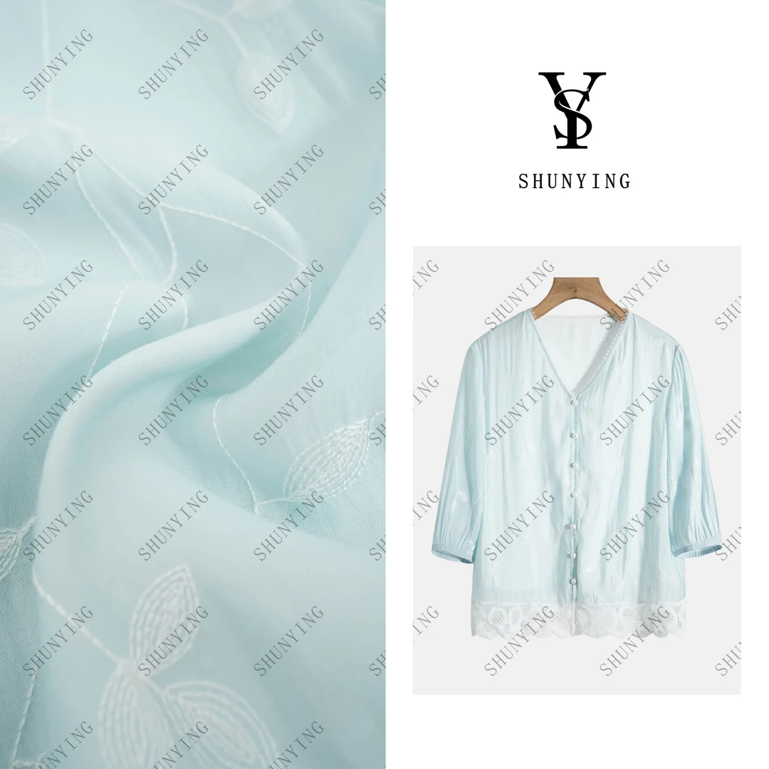 【仟娜】温柔气质款~法式复古设计感蕾丝拼接气质衬衫SY72C243