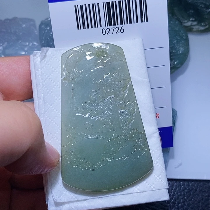 翡翠未镶嵌颈饰天光墟翡翠市场现金代购