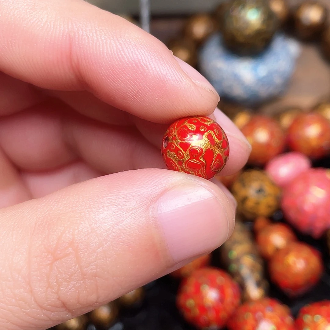 大漆手作工艺珠子10