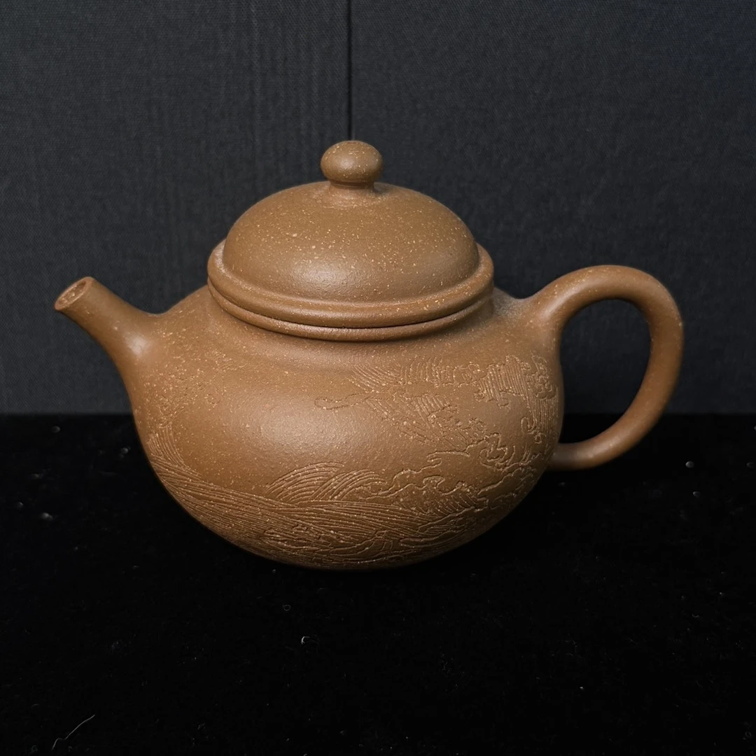 宜兴手工紫砂陶 茶壶GS3458-33