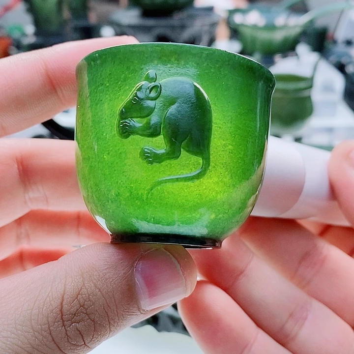 和田玉（青玉）未镶嵌把件