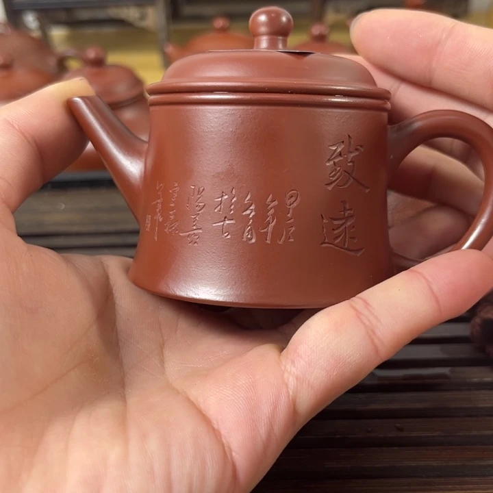 紫砂茶壶原矿紫砂半手工制作