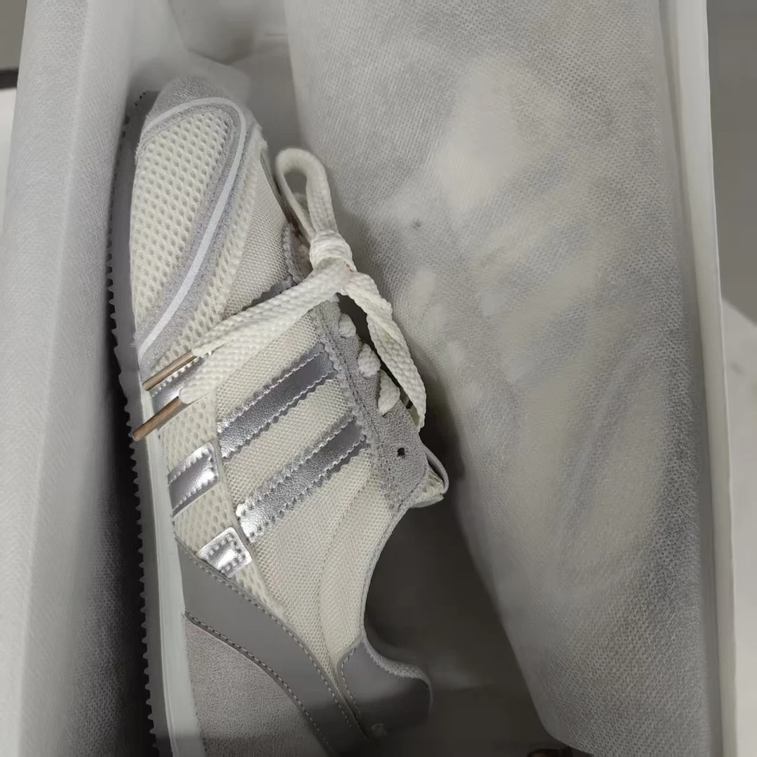 小众经典圆头德训鞋2025新款女百搭复古休闲运动阿甘小白鞋208-25