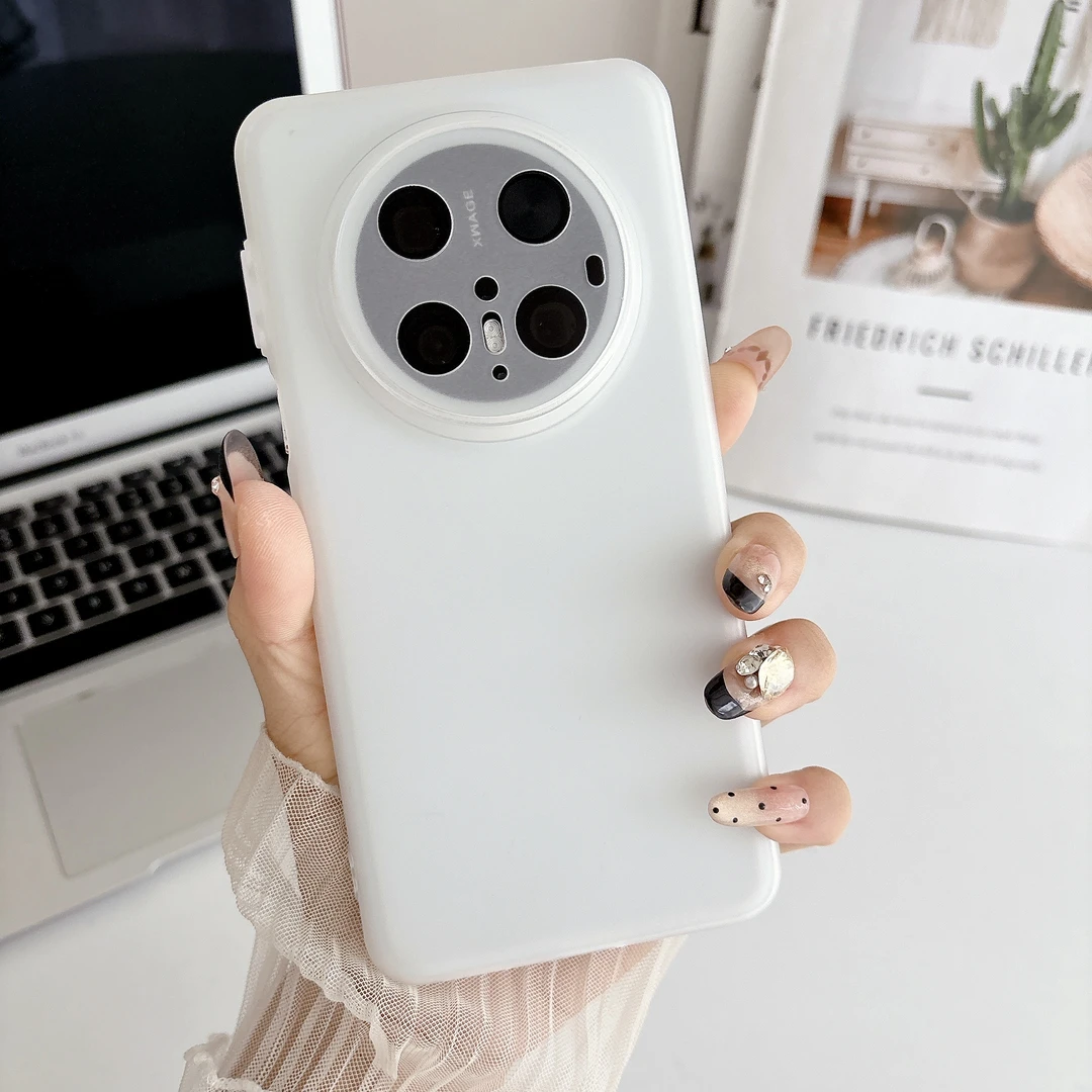 超薄软壳适用华为mate70手机壳mate70pro+全包防摔mate60不沾指纹