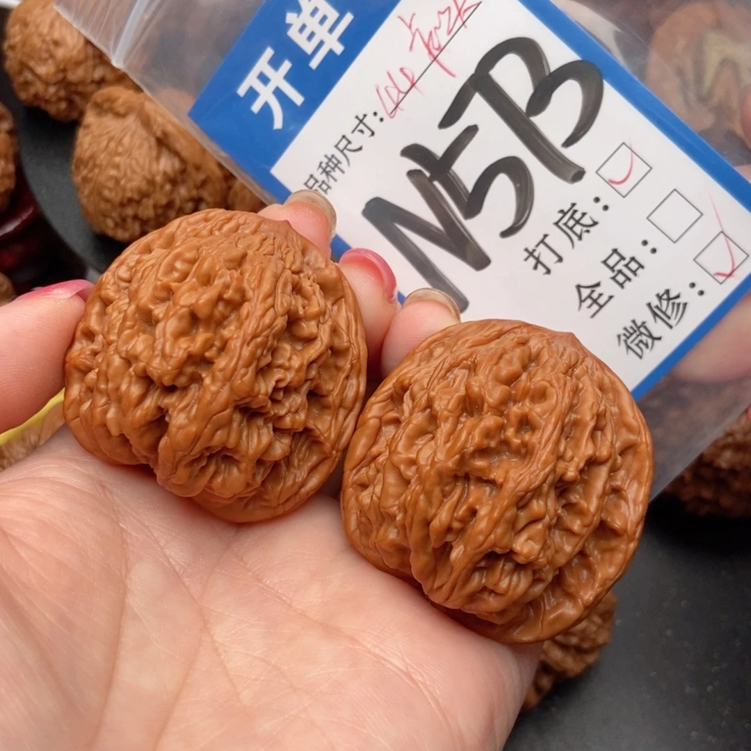 吊坠桃核核桃虎头