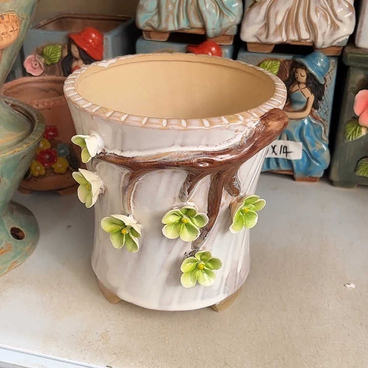 粗陶材质多肉花盆