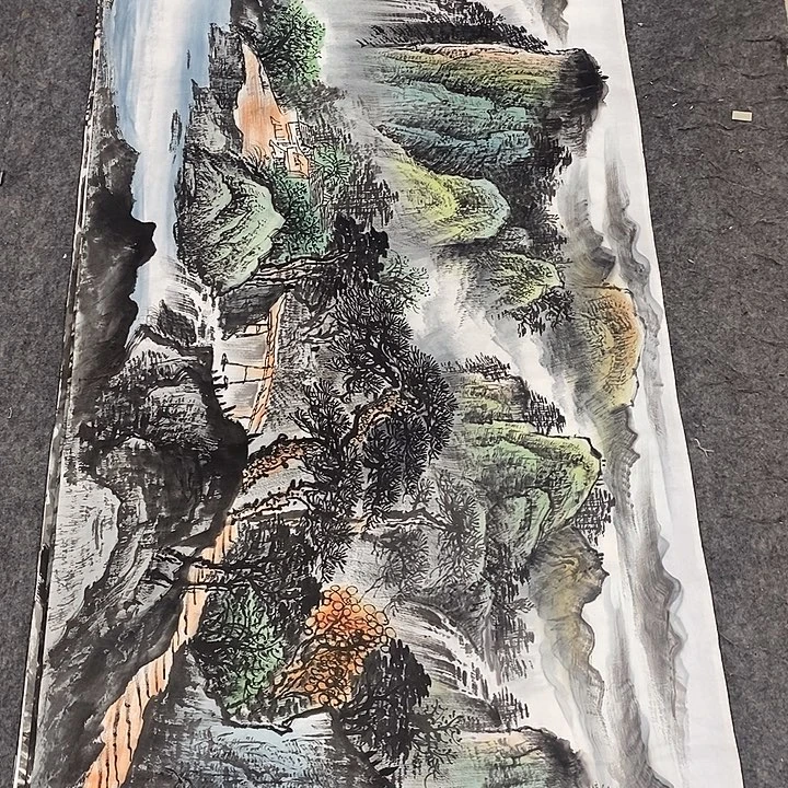 国画国画国画小六尺的