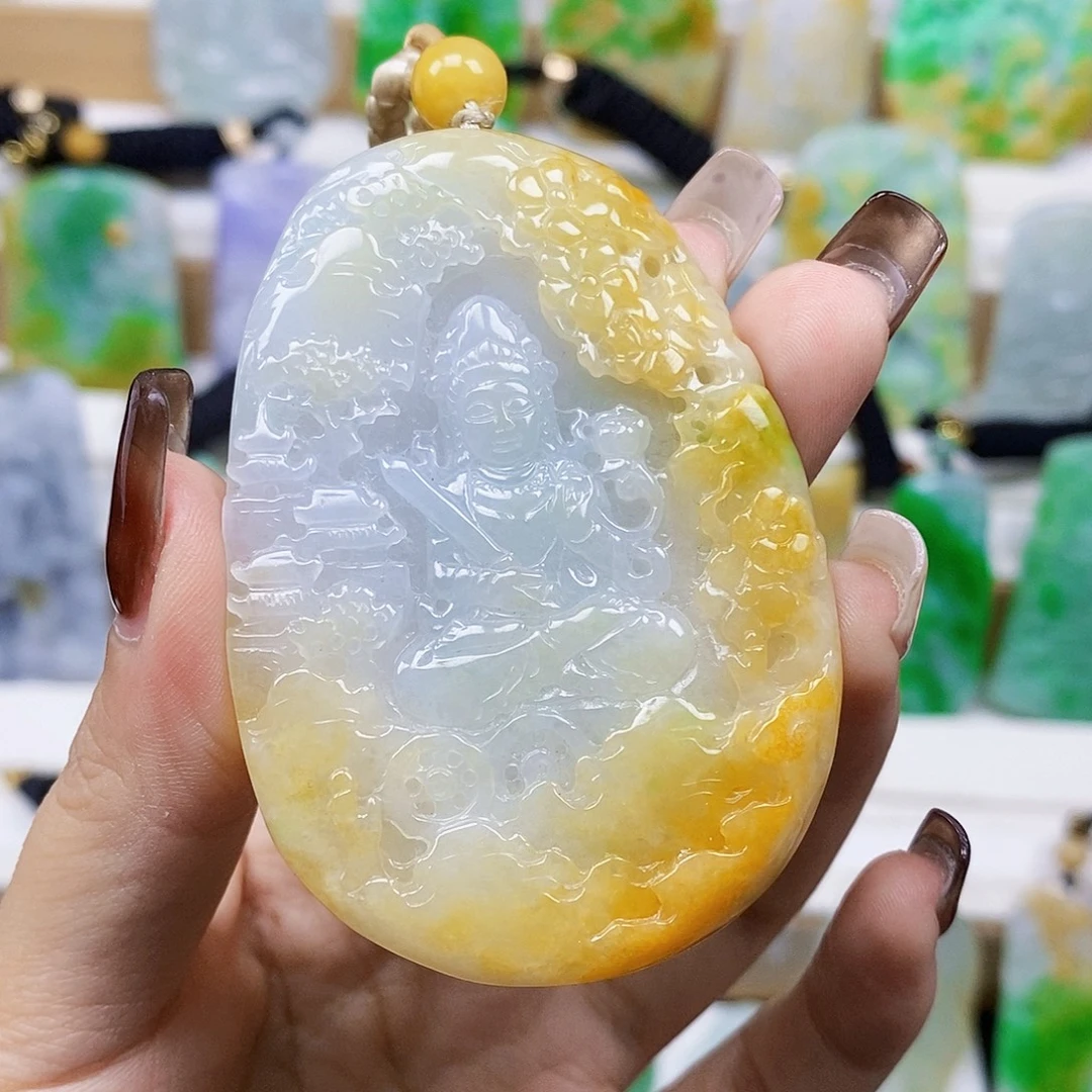 定制翡翠未镶嵌天然翡翠A货