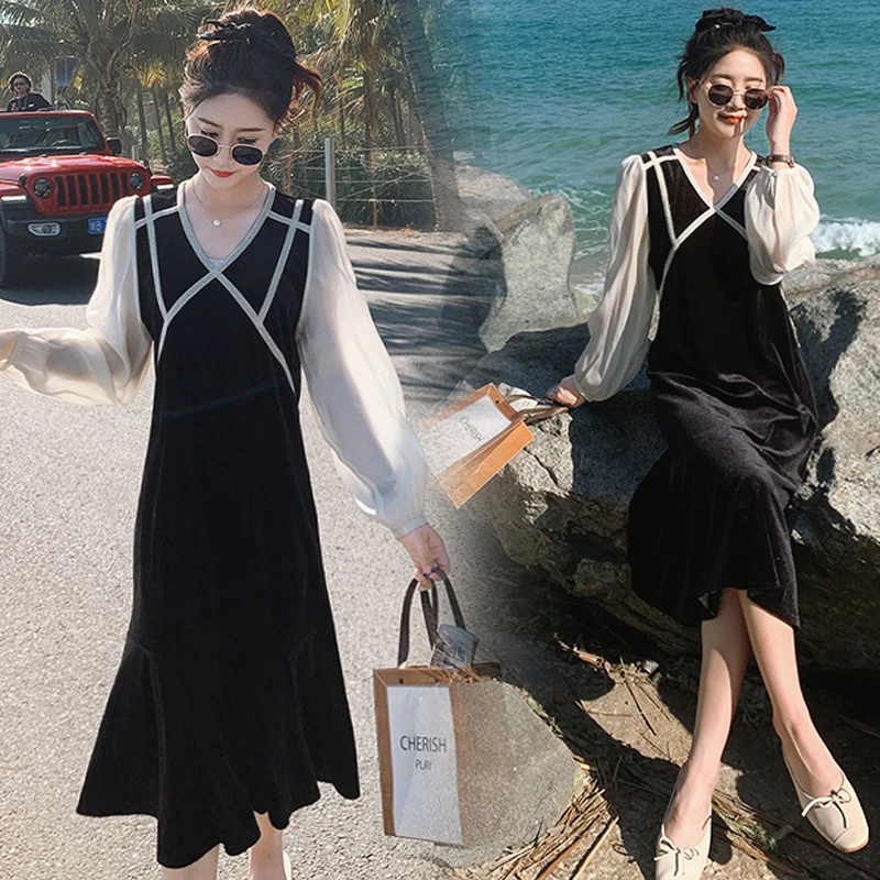 【Y1328】时尚女士连衣裙