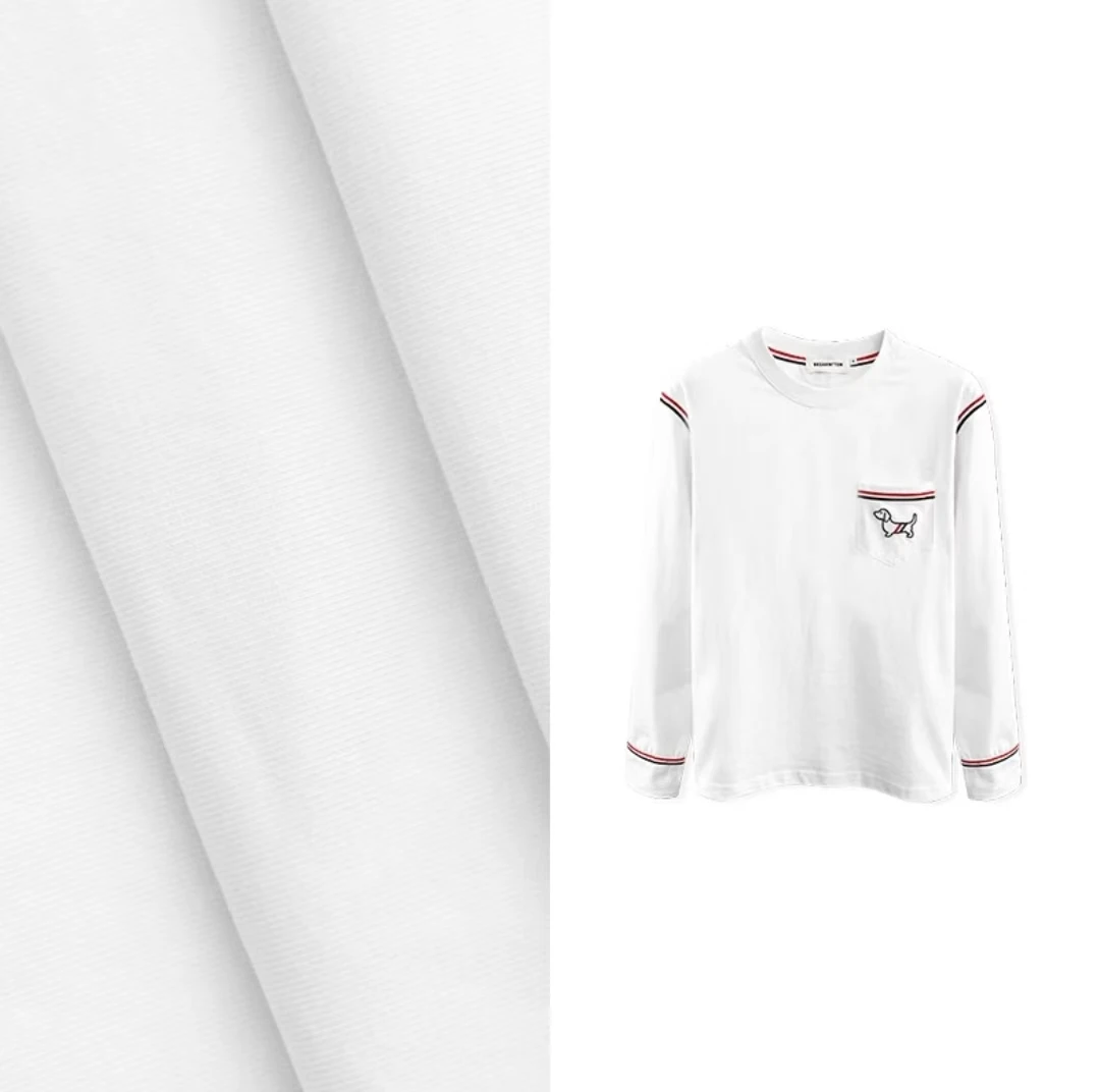 2025【腊狗长袖】2025秋冬三色织带圆领棉质长袖内搭卫衣 V2003