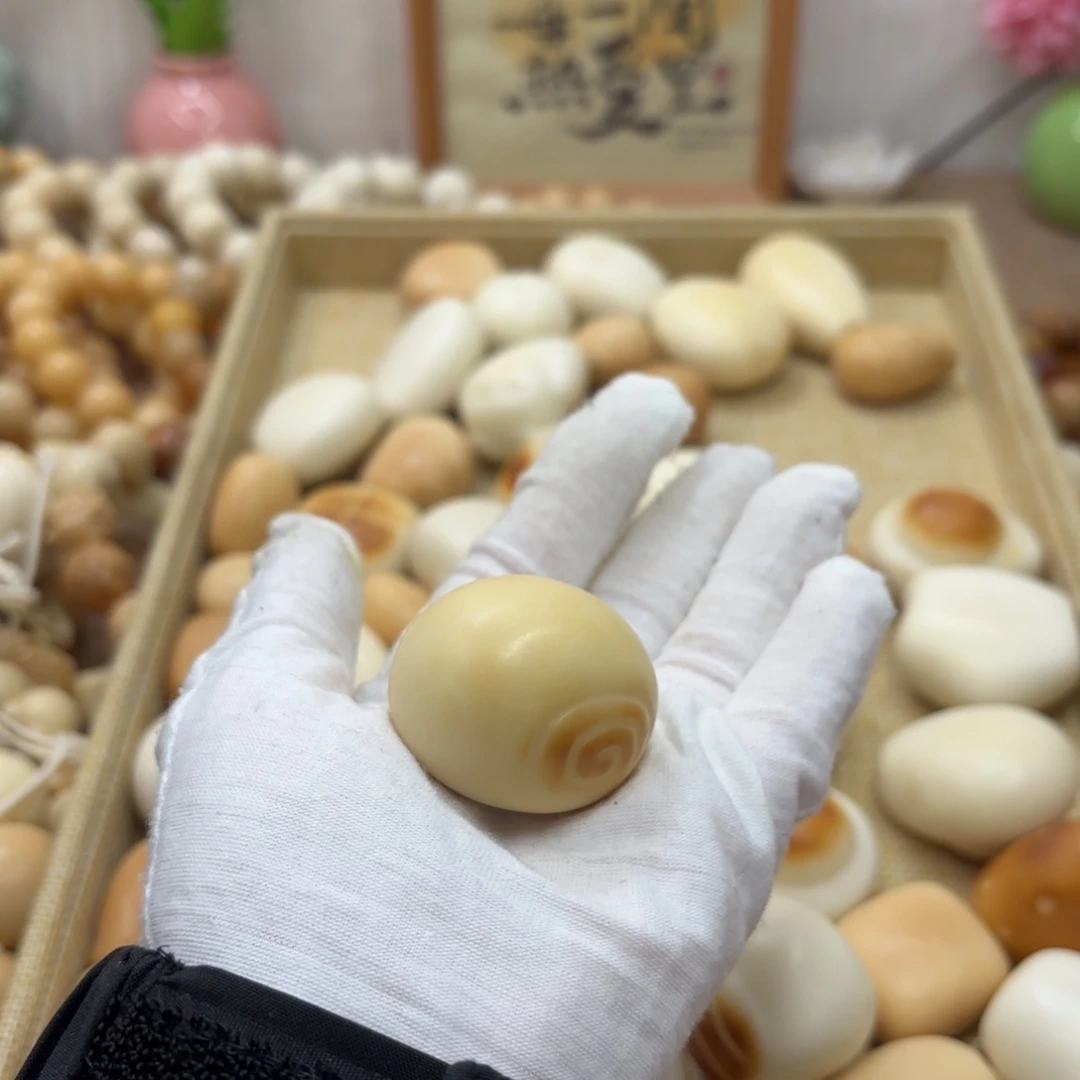 吊坠菩提根/象牙果牙果瑕疵馒头把件982