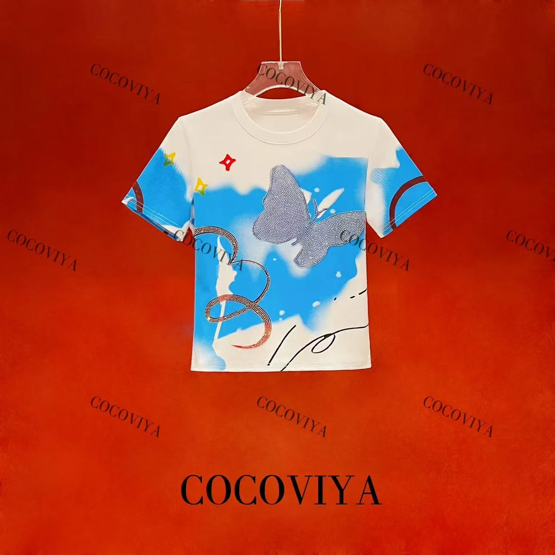 【CC2】COCOVIYA 2025设计感春夏打底时尚百搭休闲上衣26C-771