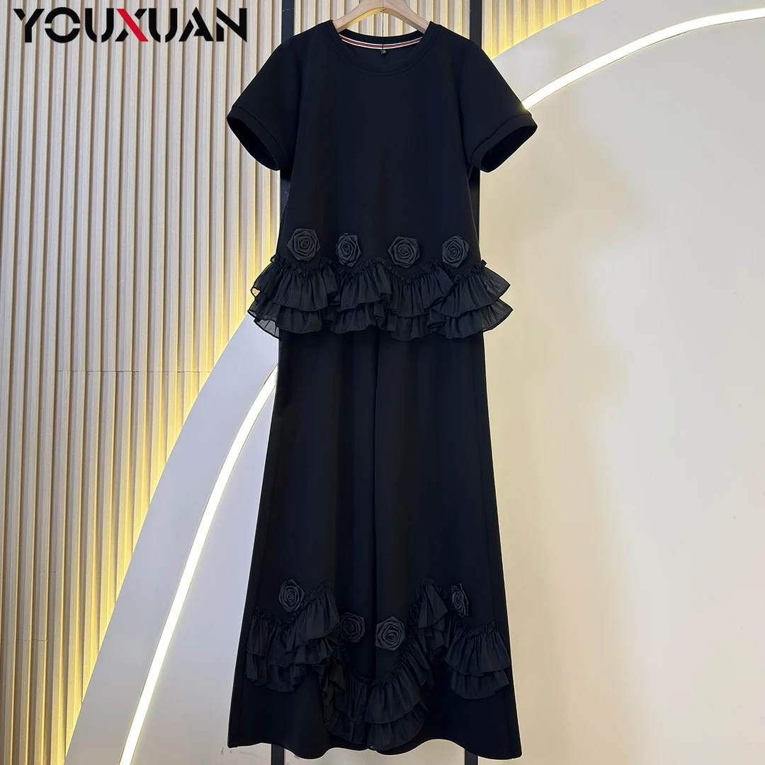 【私服高定】夏季女装显瘦百搭韩版时尚休闲气质长袖运动套装5682