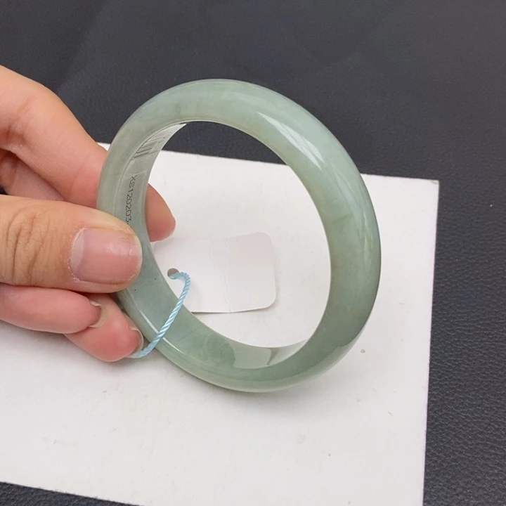 翡翠手镯未镶嵌52-53正圈