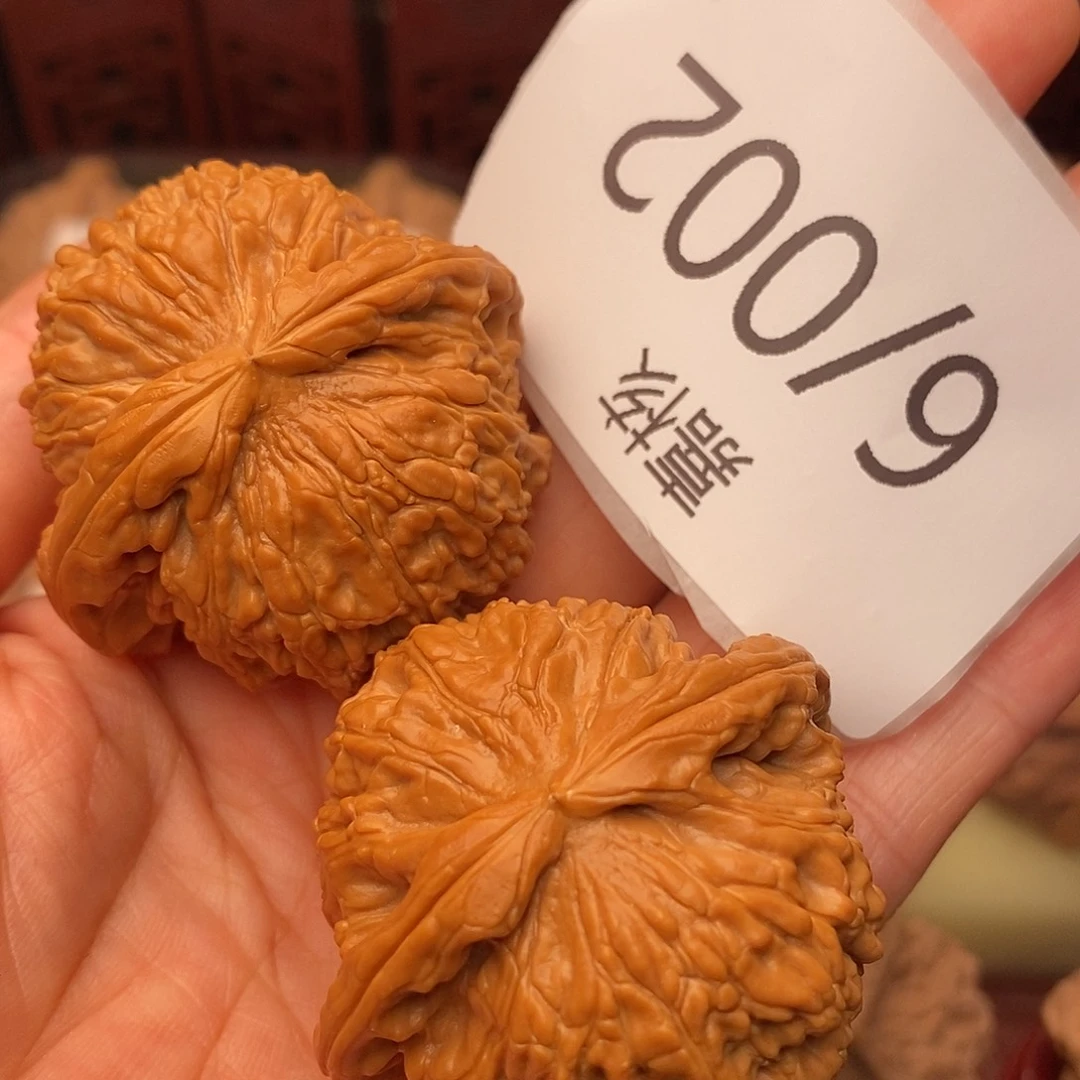 把件文玩核桃43.5白狮子