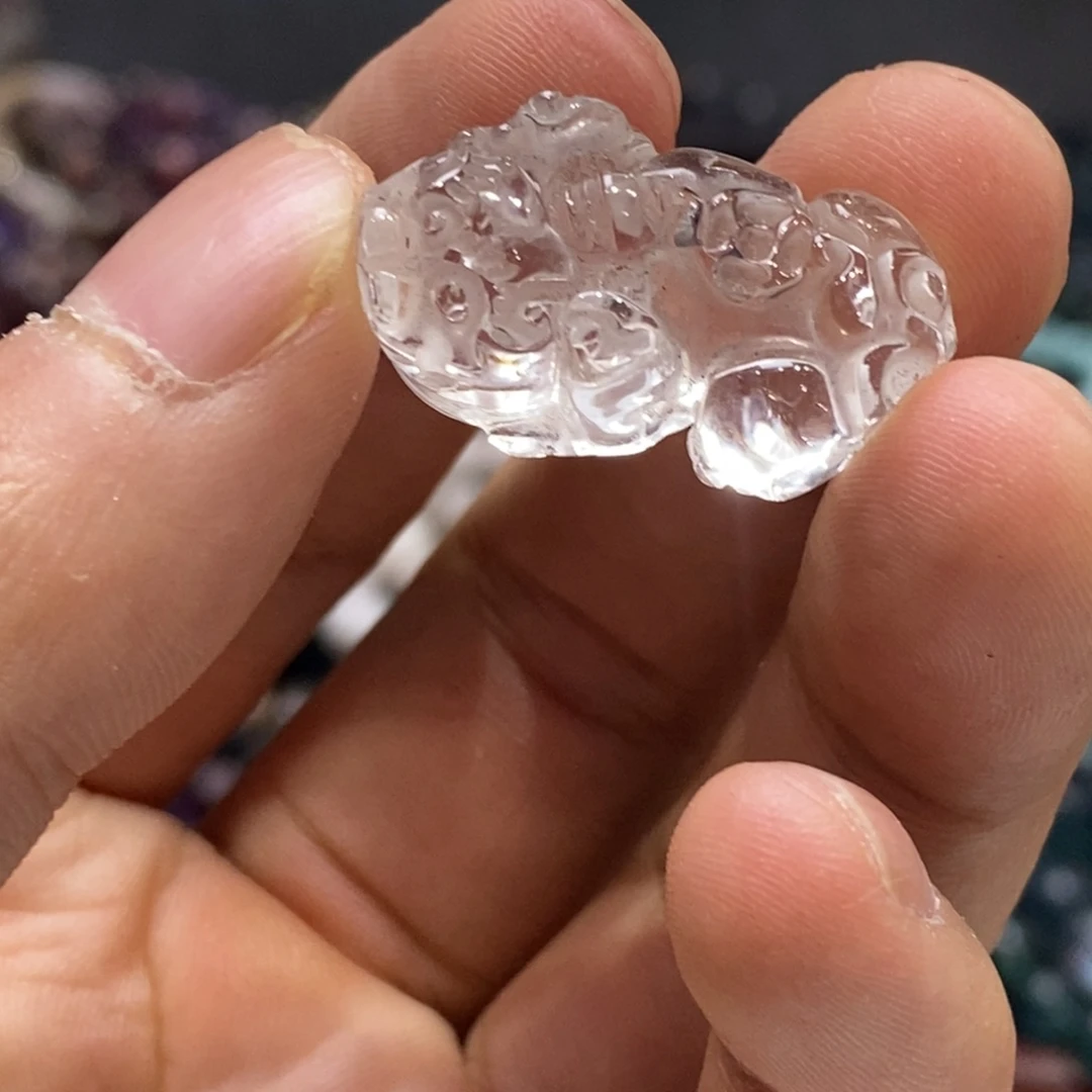 未镶嵌手链水晶白水貔貅