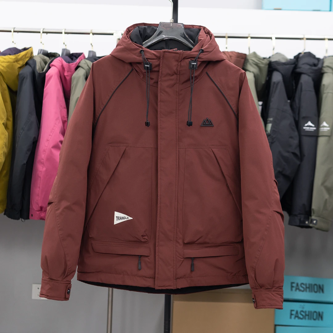Y 8509 冬季御寒保暖锁温防寒服男女百搭时尚休闲潮流断码外套