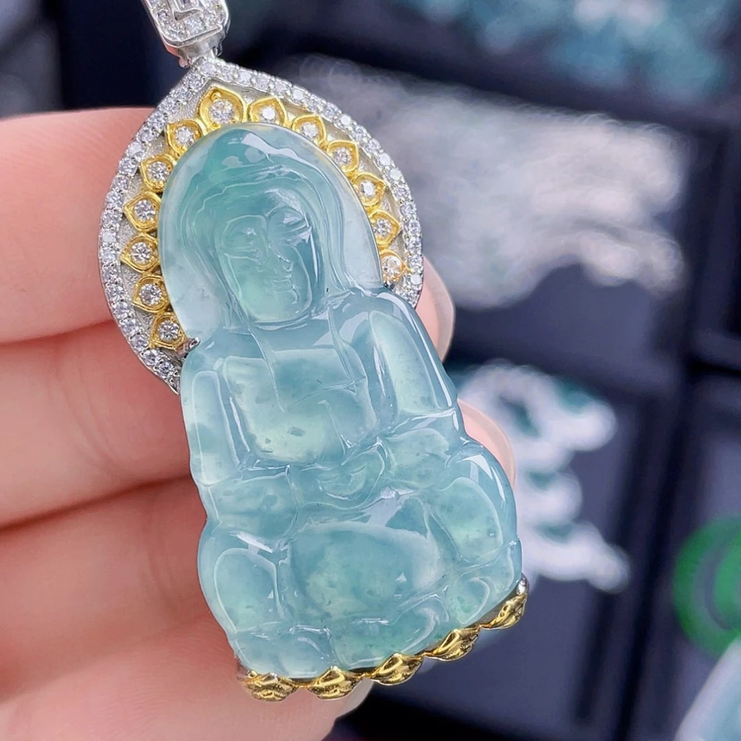 翡翠吊坠(不含链)未镶嵌