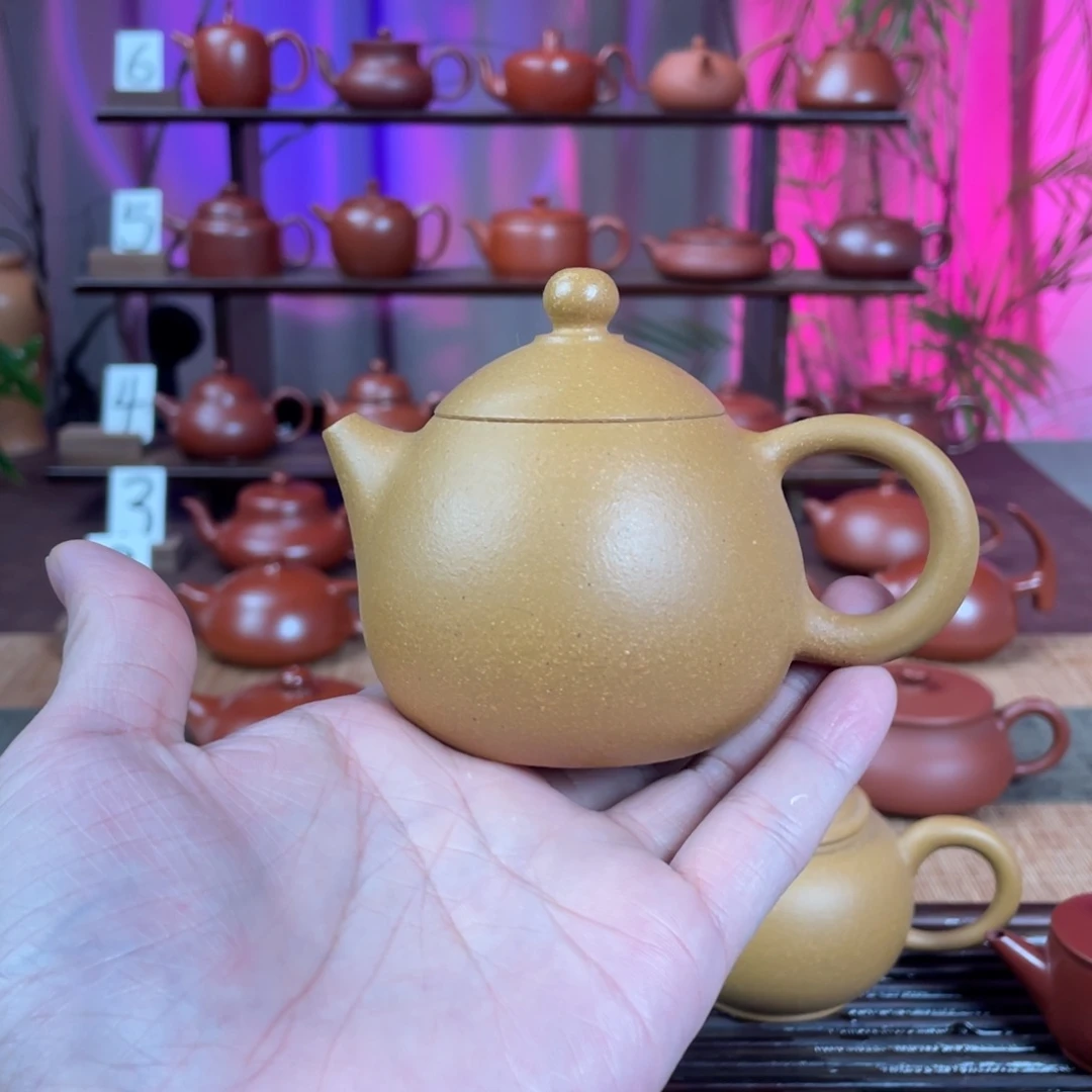 ：***）茶壶紫砂段泥龙蛋