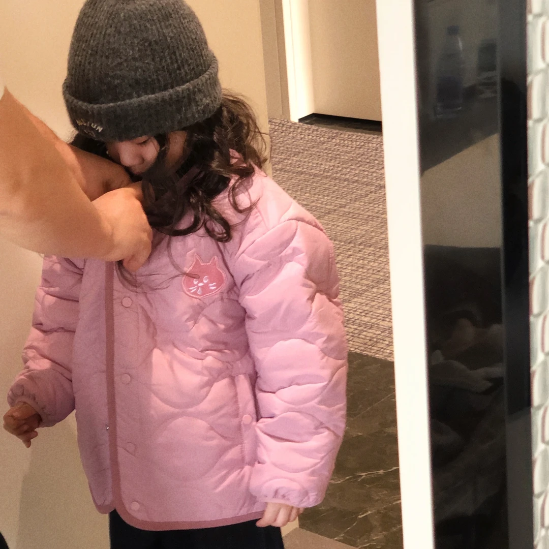 儿童行棉小棉衣 中大童24D090