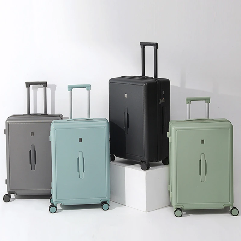 商务/OL新款出口外贸旅行箱女加厚行李箱20寸登机箱万向轮拉杆箱