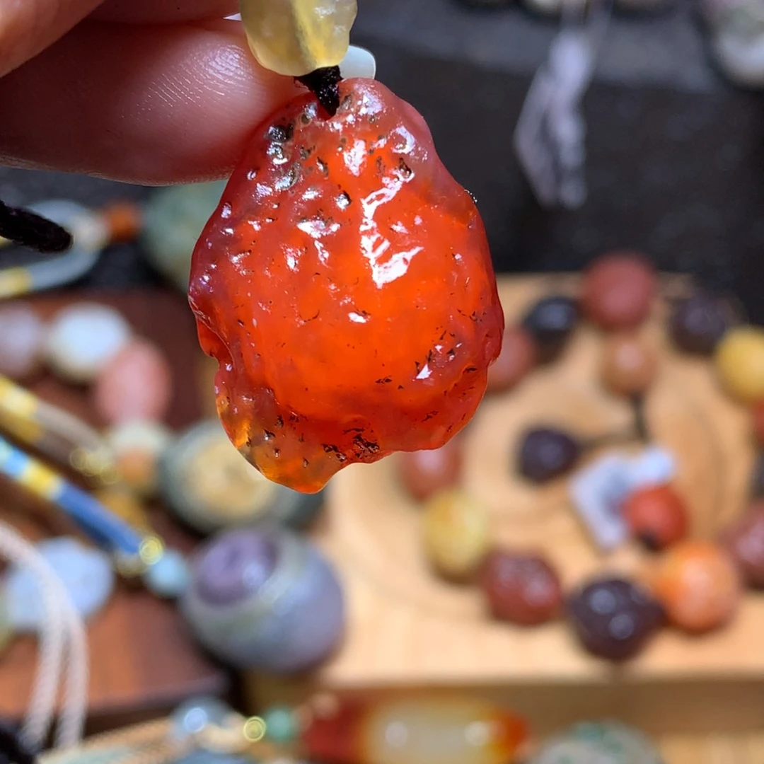 未镶嵌玛瑙/玉髓珠宝半成品