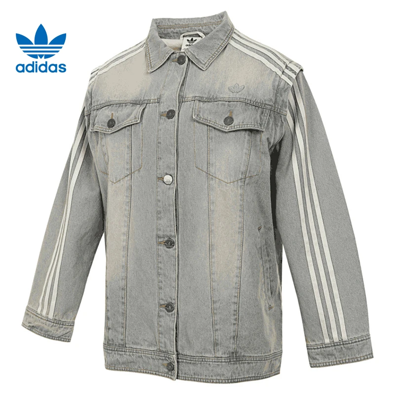 adidas阿迪达斯【华】三叶草女子运动休闲夹克外套JX9209