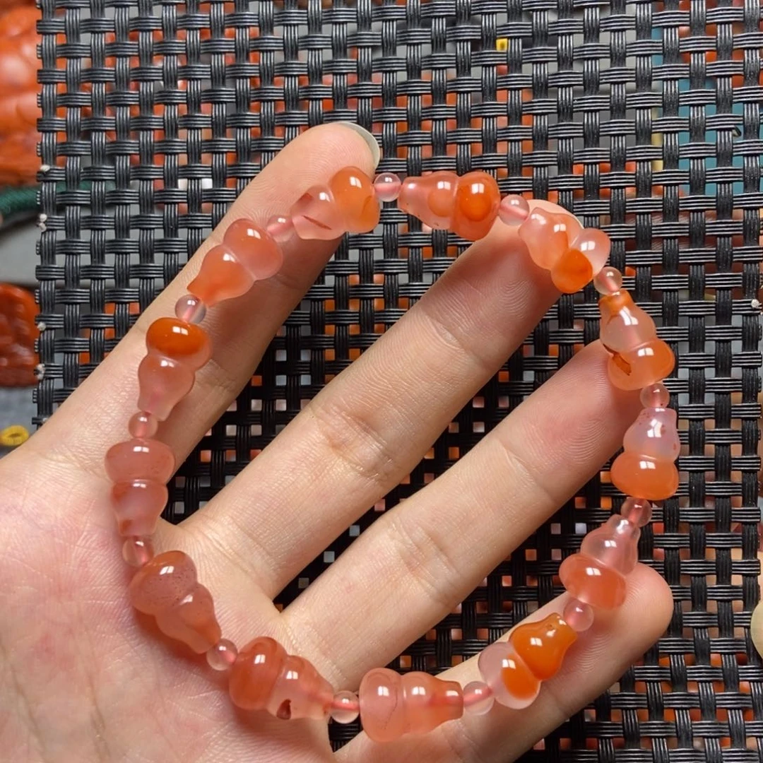 南红玛瑙未镶嵌手串