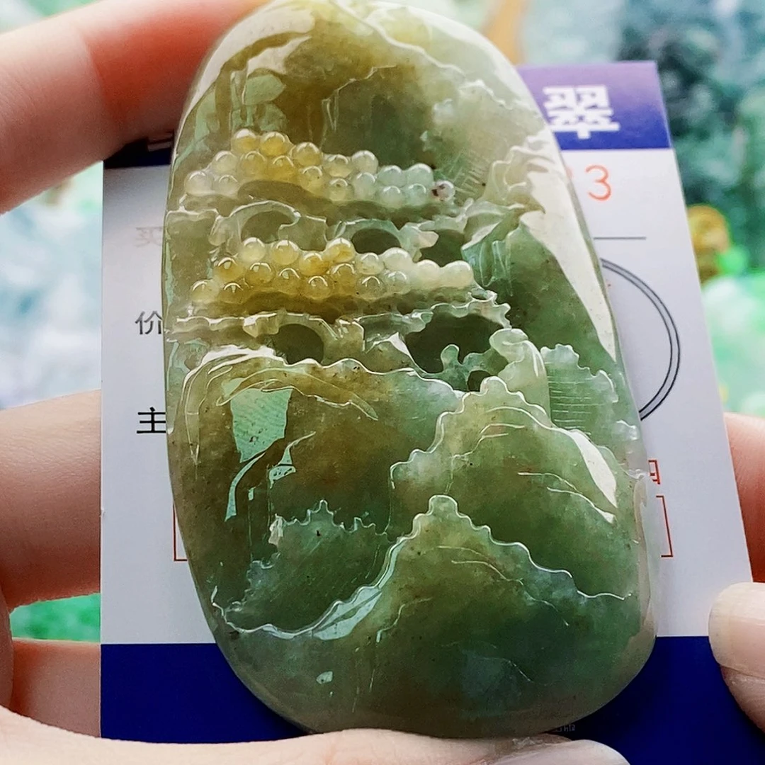 吊坠(不含链)未镶嵌翡翠